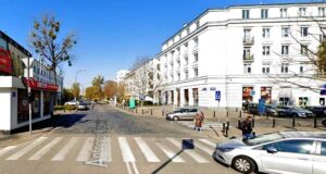Ulica Malczewskiego przy ulicy Puławskiej. Fot. Google Street View
